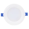 Led panel, süllyesztett, kerek  6W 4000K 480lm D=120/100mm IP20 LED-DLS-6NW