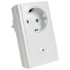 Távirányítós dugalj / csatlakozóaljzat, 1 aljzat, 1 távírányító, 230VAC, 50Hz, 3600W, IP20, 433,92MHz  RCS11