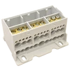 Elosztóblokk 4×35(25)mm2 / 3×5×10,3×2×25 / 4×16,6×25mm2, 690VAC/DC,125A  FLSO35-4P