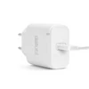 Hálózati töltő adapter fehér 20W 1x USBC, 1xUSB-C 3A (gyorstöltő) 55046WH