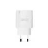 Hálózati töltő adapter fehér 20W 1x USBC, 1xUSB-C 3A (gyorstöltő) 55046WH