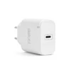 Hálózati töltő adapter fehér 20W 1x USBC, 1xUSB-C 3A (gyorstöltő) 55046WH
