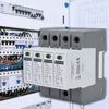 Túlfeszültség levezető 4P, T1, T2 (B+C)-es típus, cserélhető betéttel 12,5kA SPD03-4P-B+C