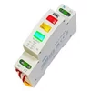 Moduláris jelzőlámpa sárga/zöld/piros 230VAC 1mod. 32893 KLI-RGY