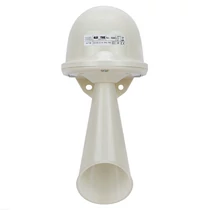 Jelzőkürt műanyagházas, 100dB folyamatos hang 0.15A/ 230V AC IP54 HUPE 640 230V AC GROTHE 32017
