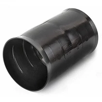 Karmantyú (toldó) FXKV-csövekhez homokmentes 65mm-átmérő polietilén (PE) fekete FXKVM 63 Dietzel 025756
