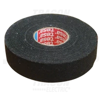 Vászon (szövet) szigetelő szalag 25m×25mm×0,3mm, 105°C TVSZ25