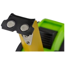 mérőszalag, gumírozott, 2 stoppos; 5m×25mm, mágneses MSZM5