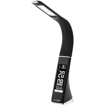 Asztali lámpa fekete bőrhatású, 6W 350lm hangulatvilágítással ABLDL-BLC-6W-BL