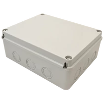 Kötődoboz 250x200x90 teli fedéllel IP67 MED25209