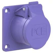 PCE beépíthető dugalj 16A/2P 20-25V lila IP44 (Dafb-162) 362