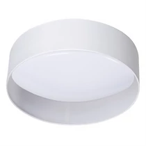 Mennyezeti lámpa kerek fehér átm.:400mmx116mm, beépített ledekkel, 1500lm 4000K IP20 36460 RIFA LED 17,5W NW W/W lámpa