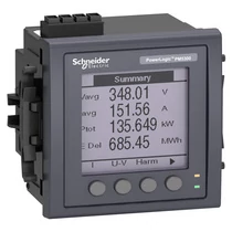 Többfunkciós teljesítménymérő 3F LCD impulzusadós elektronikus 5A PowerLogic PM5000 Schneider METSEPM5320
