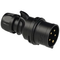 dugvilla lengő 16A/5P 400V fekete IP44 015-6x (Dfh-164)