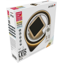 Mennyezeti lámpa LED 80W, 5450lm, 4000K, rádiós távirányítóval 120° AADO3S-80W-QN-2.4G