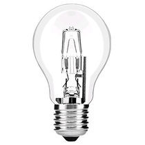 Eco halogén 52W E27 230V átlátszó halogén AHG27WW-52W
