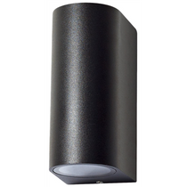 Oldalfali lámpa fekete, 2xGU10 foglalattal IP44 AOLWGU10-ALEGD
