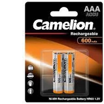 Akku AAA Camelion 600mA, LR03 GP (2db/csom.)