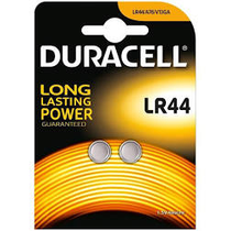Elem LR44 gombelem (2db/csom) Duracell (LRA76/LR44/357A/AG13/L1154/V13GA/V357)