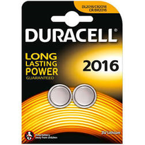 CR2016 gombelem 3V (2db/csom) Duracel