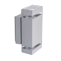 Oldalfali lámpa szürke, 2xGU10 foglalattal 230VAC IP44 22442 ZEW EL-235J-GR  Kanlux