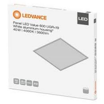 LED panel 40W 600x600mm 3600lm 4000K UGR<19  Ledvance Panel Value 