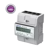 Fogyasztásmérő, direkt, 3 fázis  digitális, 3mod 80A MID  hitelesített OR-WE-520