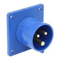 PCE beépíthető dugvilla 16/3P 230V kék IP44 613-6 (Dfb-162)
