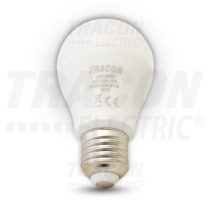 Led E27 10W kisgömb dimmerelhető (fényerőszabályozható) 4000K 250° 800lm LAD6010NW Tracon ( 1 / csomag )