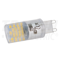 LED G9 230VAC, 4W, 4000 K, G9, 350lm, 200°, 25.000h EEI=A+ LG9H4NW