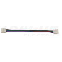 Forr.nélküli gyoscsatlakozó vezetékkel, RGB szalaokhoz 150mm LSZTCRGB ( 1 / csomag )