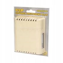 BIM-BAM csengő 230VAC IP20 80dB fehér 03/P