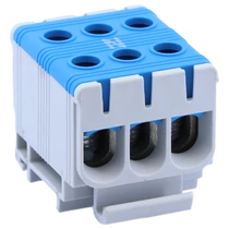 UK50/3 Sorkapocs 3P kék 2,5-50 Réz, 6-50 Alu  FLEAL-50/3K