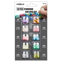 Autós biztosíték készlet 05710 3A, 5A, 7,5A, 10A, 15A, 20A, 25A, 30A 