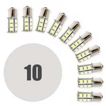 BA15D 5W (10W-helyett) 290lm 6000K 12V 50965-10 Globiz