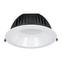 Beépíthető mélysugárzó ledpanel 25W 4000K 2250lm D=185mm kivágás: 178mm IP44 92FLD2540/WH