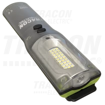Zseblámpa akkumulátoros 10W/3W 1000/220lm 3,7V 6600mAh Li-ION IP54 STLHL10W