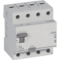 FI 4P 25A  30mA 6kA RX3 Legrand 402074 (TFV4-25030, R9R11425)