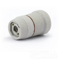 Porcelán foglalat E27, M10x1 menettel  (705000518) DEL123