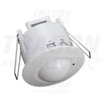 Mozgásérzékelő 360° radaros, süllyesztett mini, fehér IP20 10s-15min, 3-2000lux, TMB-061R 50 / csomag )