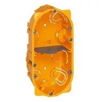 Gipszkarton doboz 65mm kettes 80042
