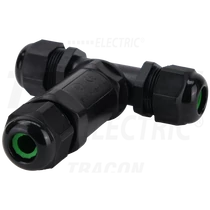 Kábeltoldó T-elágazás 0,5-4mm2 , 5P 24A CST4-T IP68