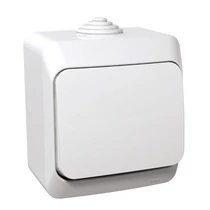 Cedar Plus 101 kapcsoló, IP44, fehér WDE000510 (10db/csom)