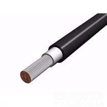 NSGAFOU 1X6 zárlatbiztos fekete vezeték 1,8/3kV átm.: (7,4mm)