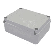 Kötődoboz 312X242X125 IP65 szürke RAL7035 2914