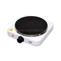 Elektromos főzőlap,fehér 1500W, 5-fokozat 230VAC  HG R 01WH