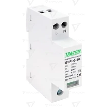 Túlfeszlevezető D-osztályú (finomvédelem) Uc:275V; In:10kA; Uoc:20kV; Up:1,2kV; 2P  (AC) ESPD3-10-2P