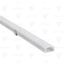 Aluprofil 10mm ledszalaghoz 2m/db (2000x17x8mm) LEDSZPS102