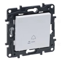 Niloé Step N101 nyomó jelzőfénnyel csengőjellel fehér 863110