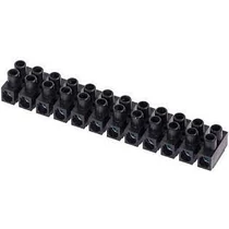 Bakelit sorkapocs 1-6mm2 sodrott, tömör 6mm2, 12-elemes, K-6B/12